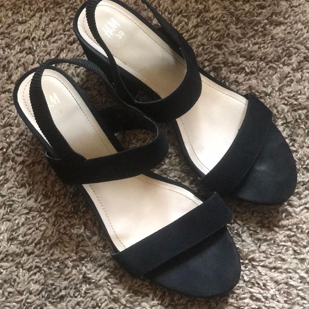 H&M strapped heels